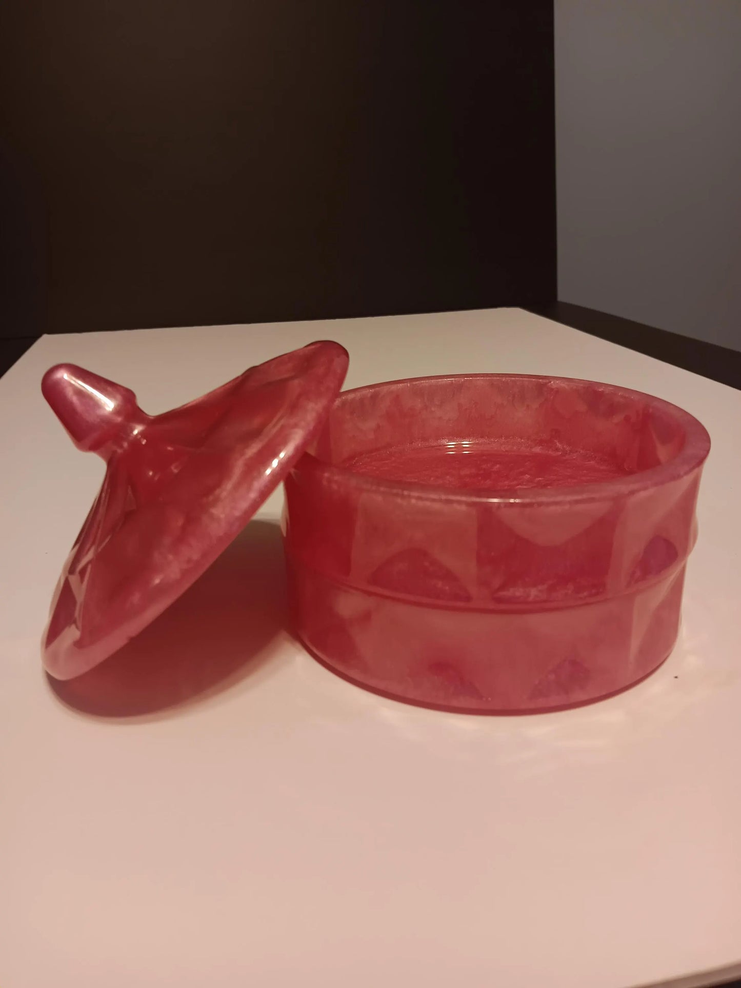 Pink Mica Stackable Bowls